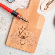 Holzgegenstände mit Brennstab dekorieren (3. - 6. Kl.)